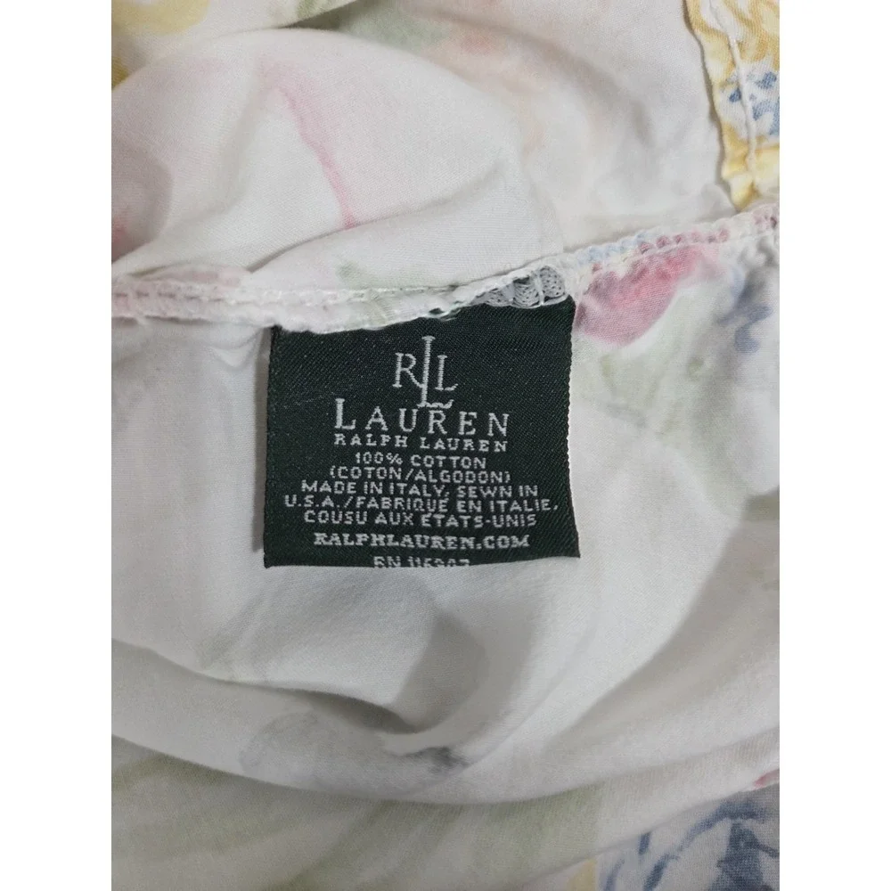 Ralph Lauren Home Lake Floral Standard Pillow Sham Case Single Case